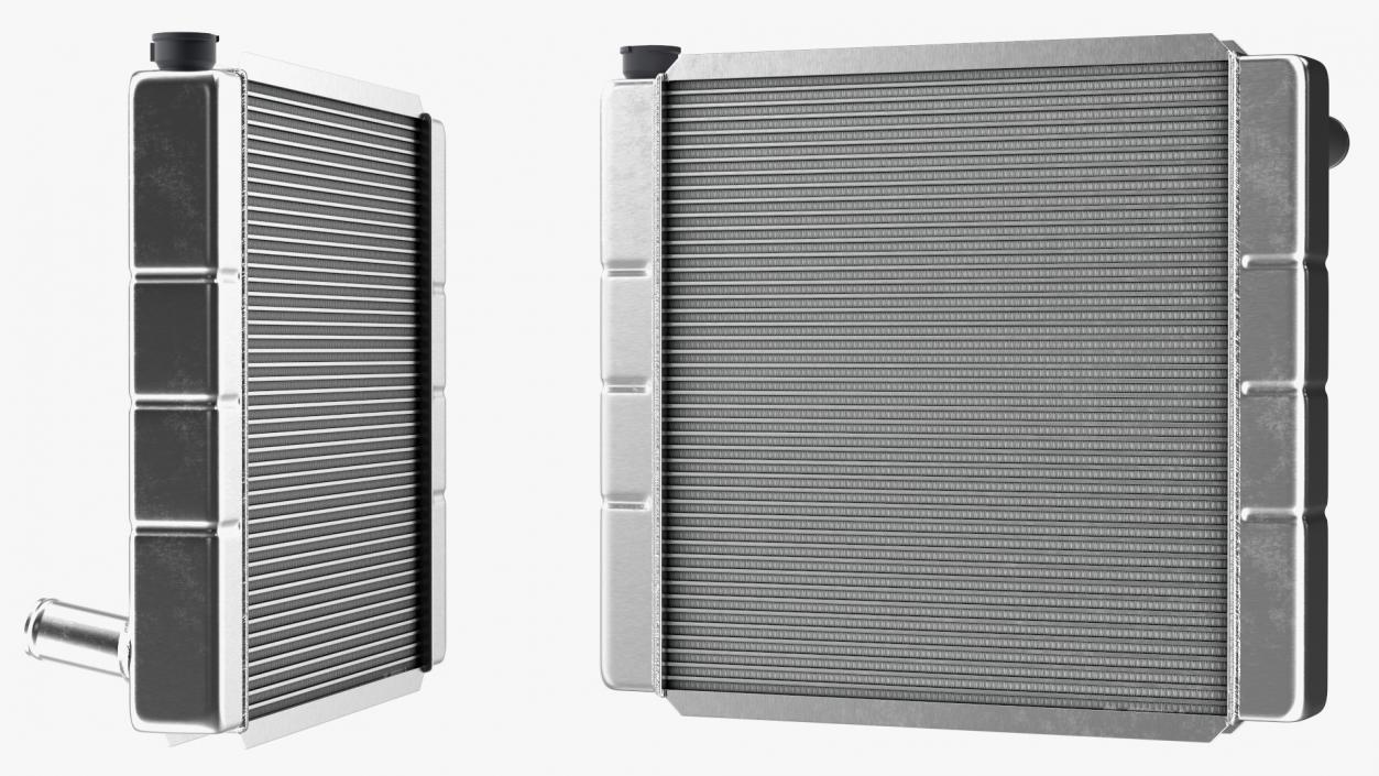 3D Car Aluminum Radiator