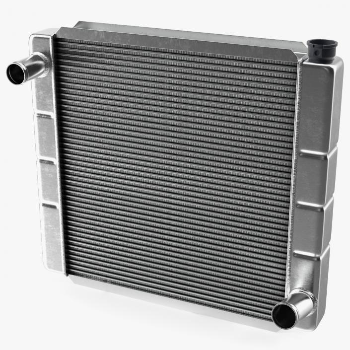 3D Car Aluminum Radiator