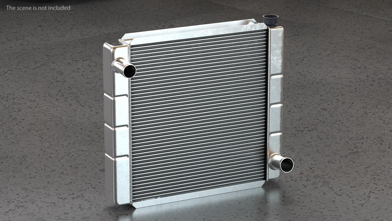 3D Car Aluminum Radiator