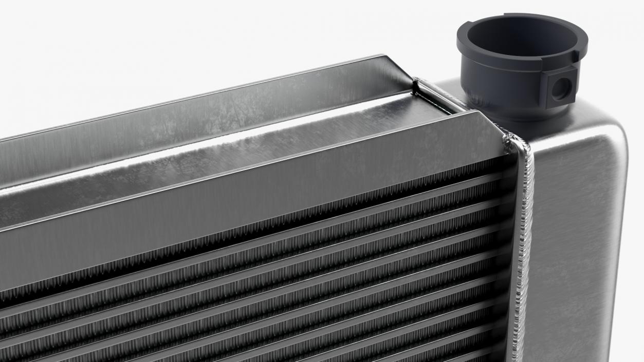 3D Car Aluminum Radiator