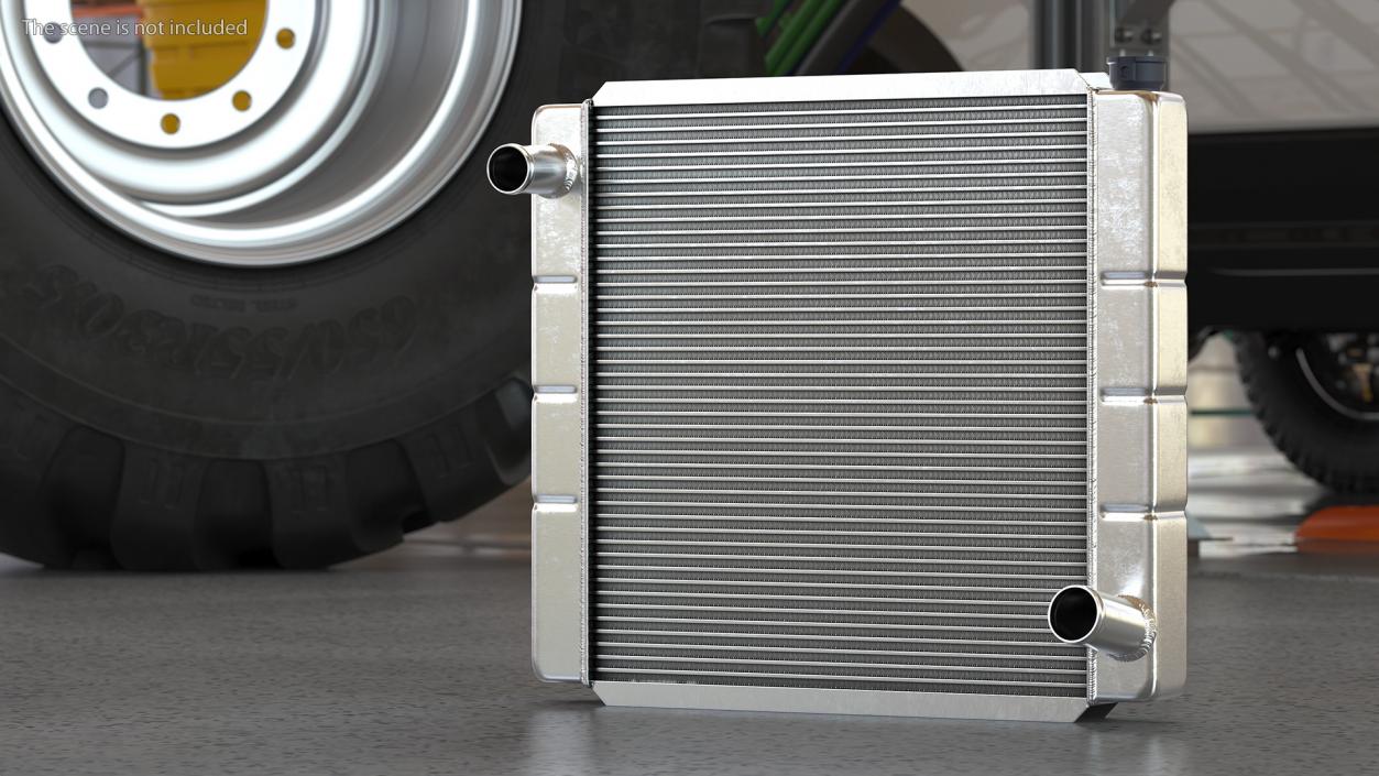 3D Car Aluminum Radiator