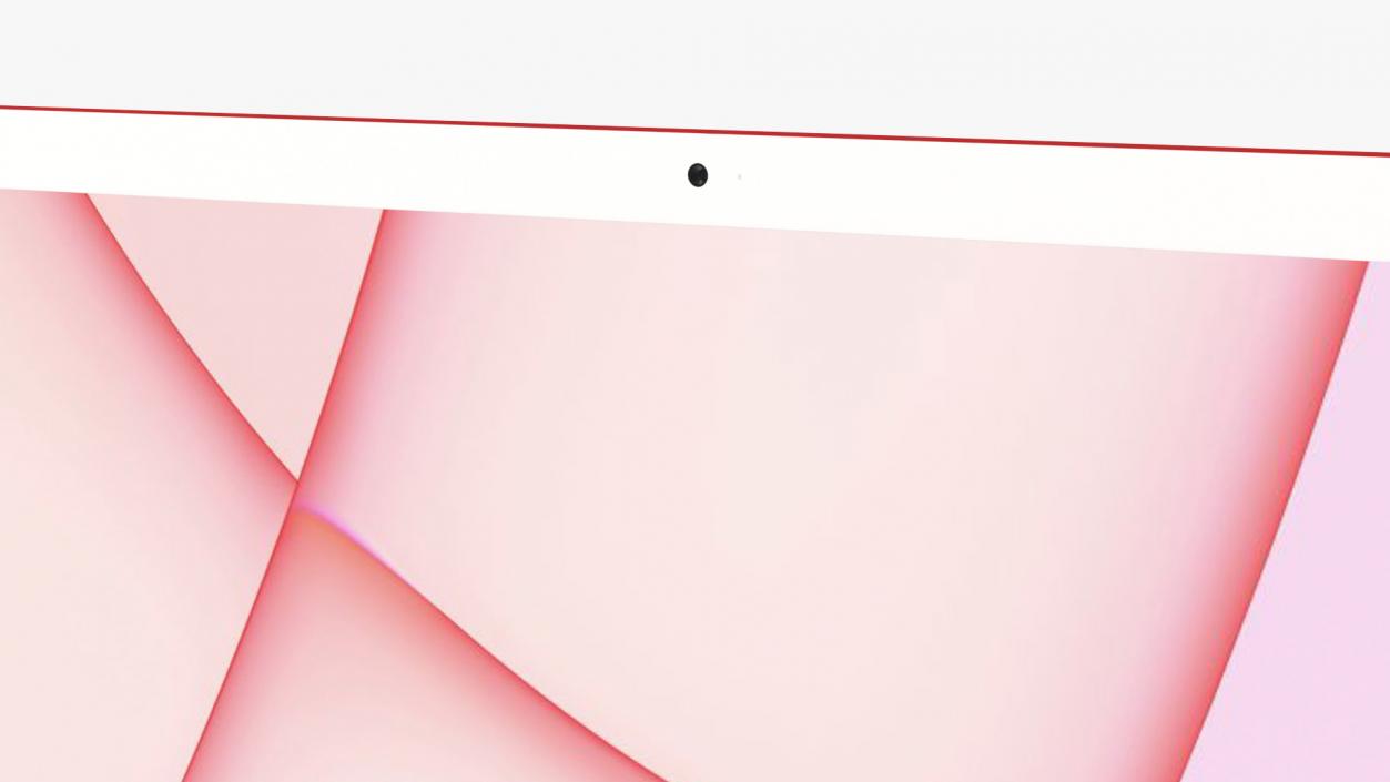 3D model Apple iMac 2021 Pink