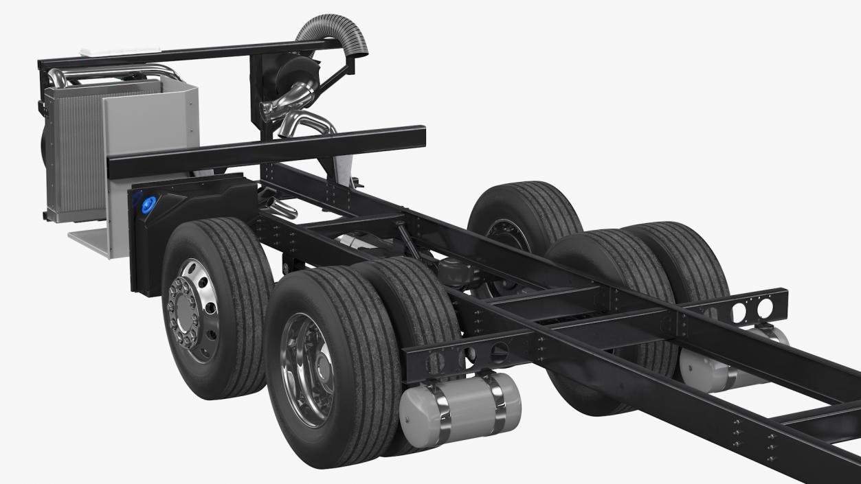 Volvo 9900 Bus Chassis 3D