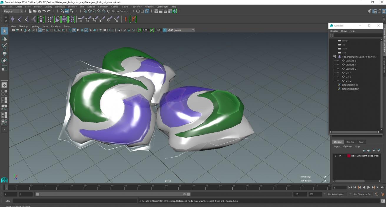 Detergent Pods 3D model