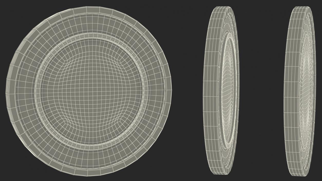 3D model Coin 50 Kurus from Turkey