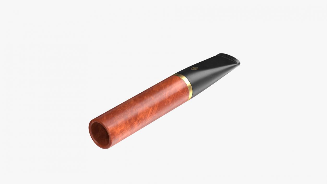 Short Cigarette Holder Dark 3D