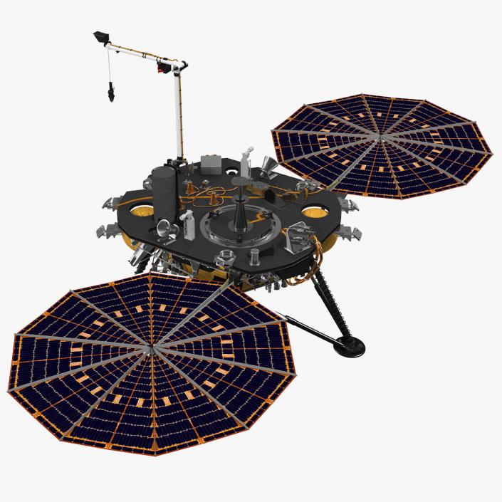 InSight Mars Lander 3D model