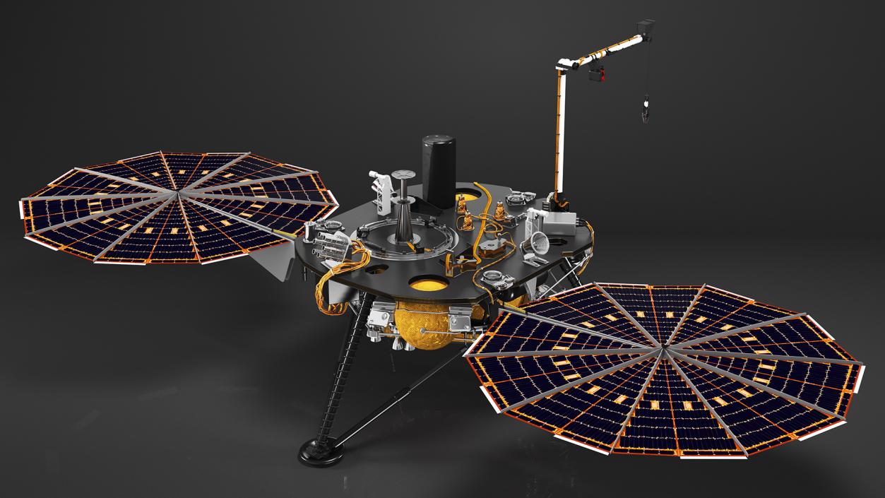 InSight Mars Lander 3D model