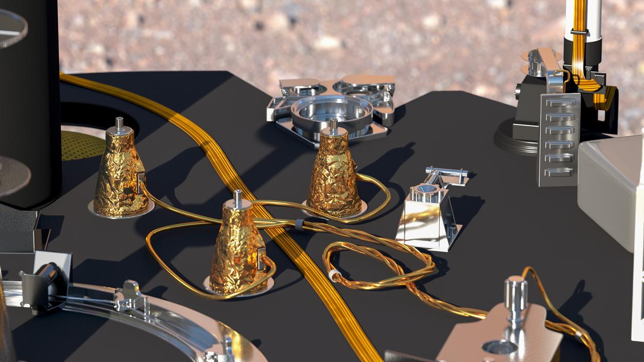 InSight Mars Lander 3D model