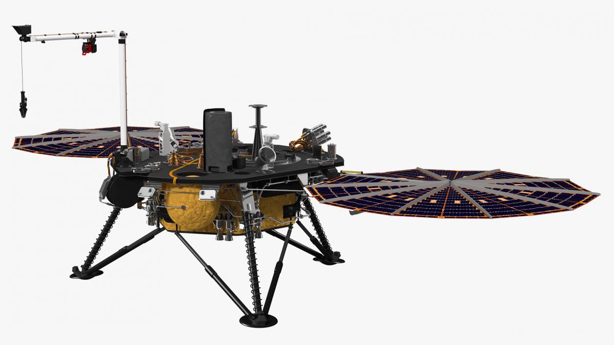 InSight Mars Lander 3D model