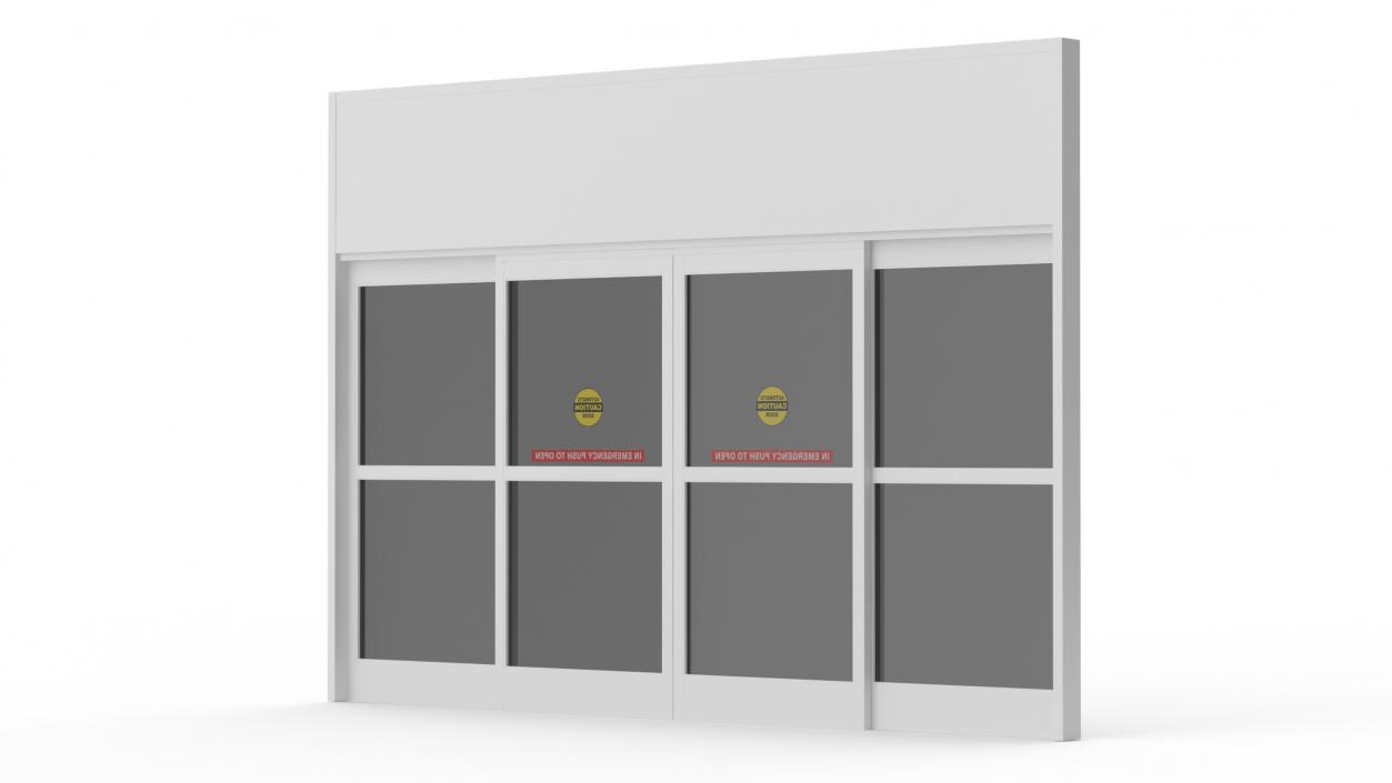 Shop Automatic Door 3D model