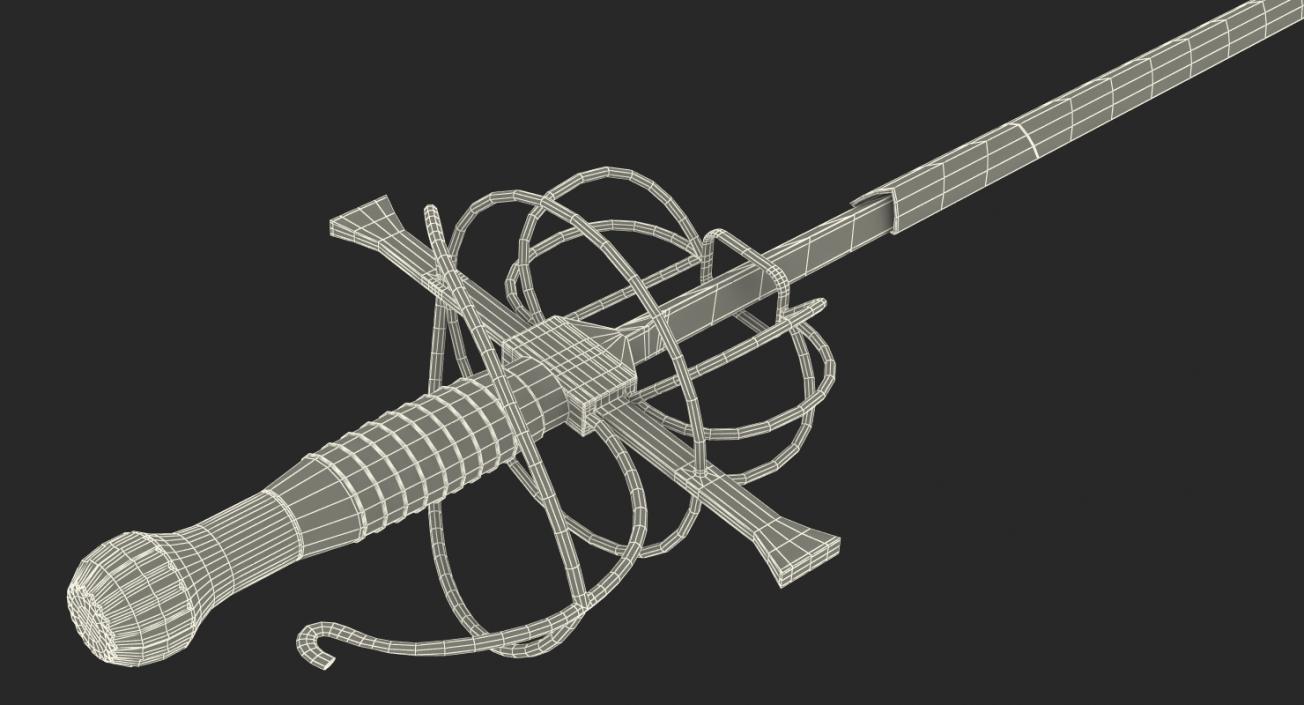 3D Rapier with Sheath model