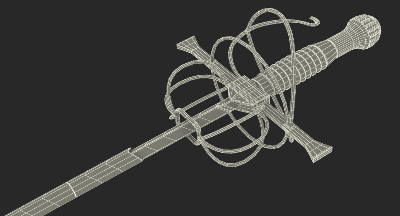 3D Rapier with Sheath model