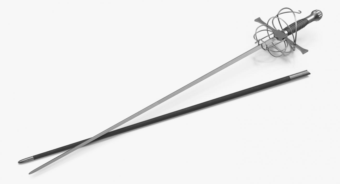 3D Rapier with Sheath model