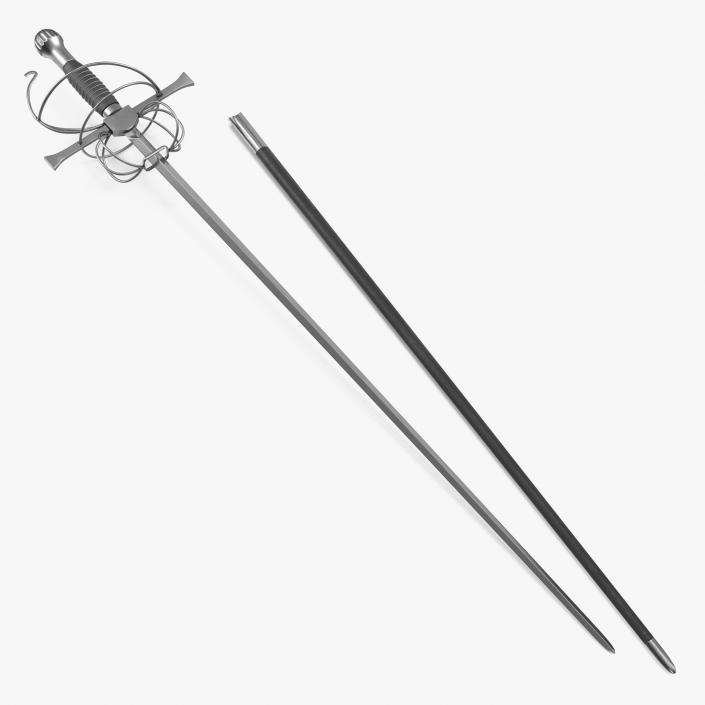 3D Rapier with Sheath model