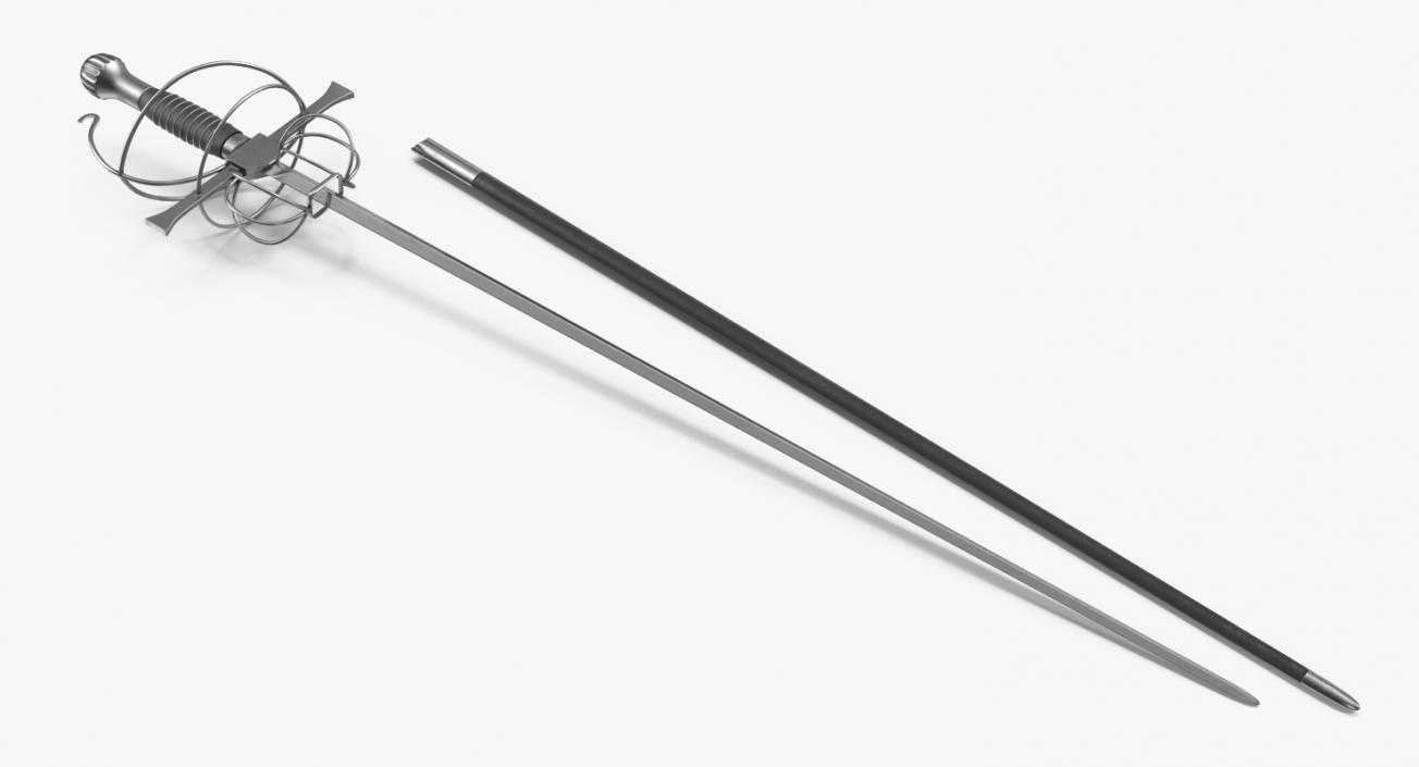 3D Rapier with Sheath model