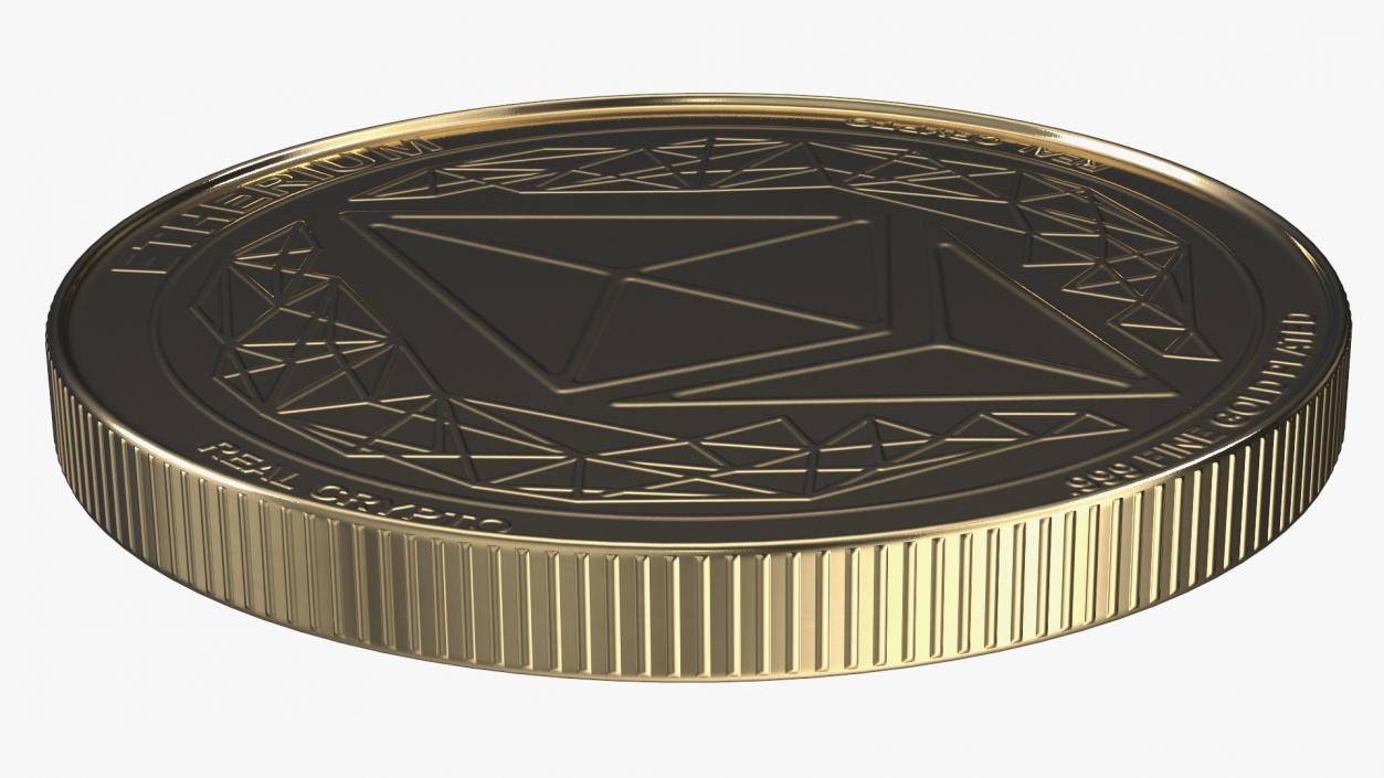 3D Cryptocurrency Coins Gold Collection 2 model