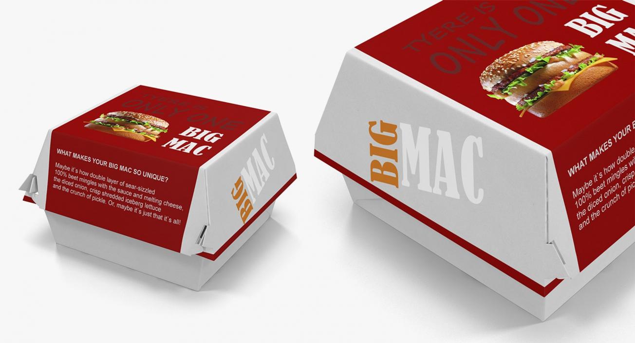 McDonalds Food Collection 2 3D