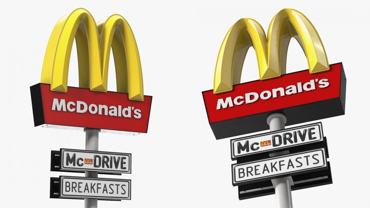 McDonalds Food Collection 2 3D