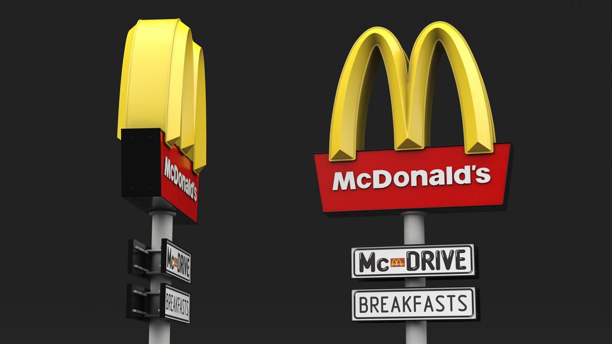 McDonalds Food Collection 2 3D