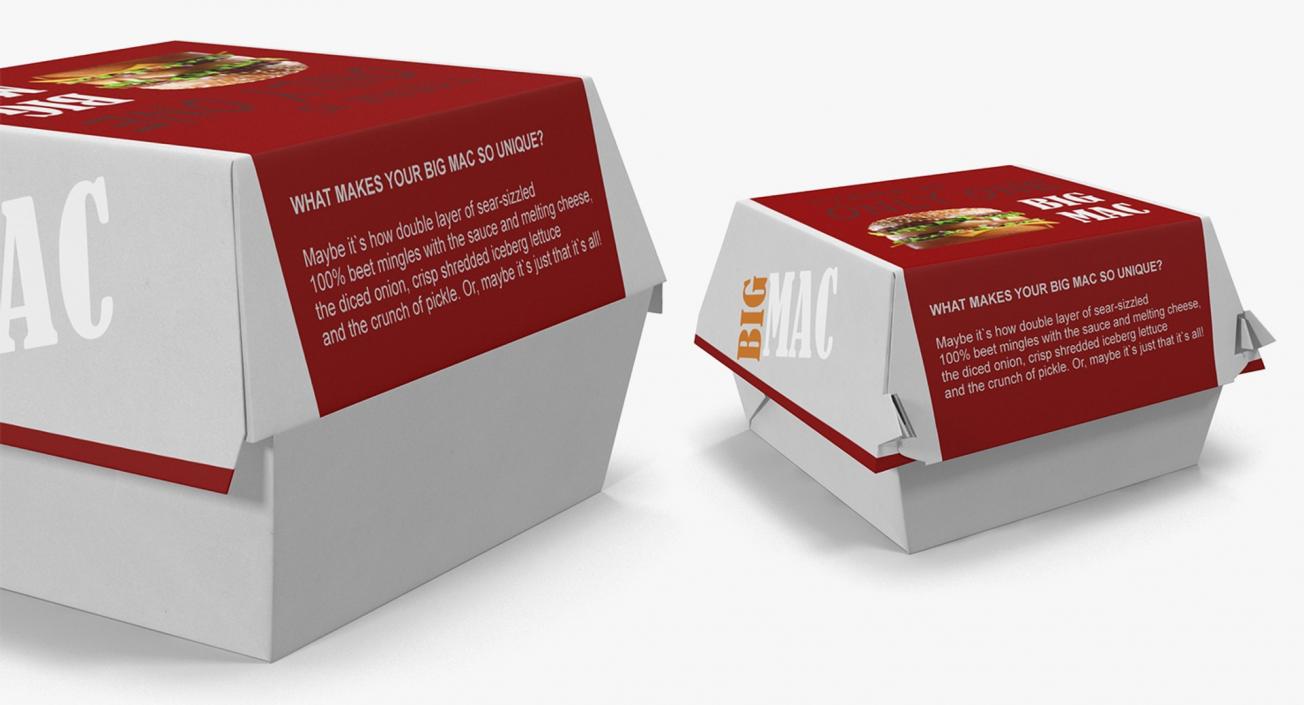 McDonalds Food Collection 2 3D