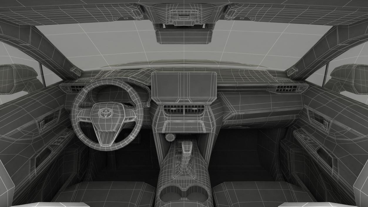 3D model Hybrid SUV