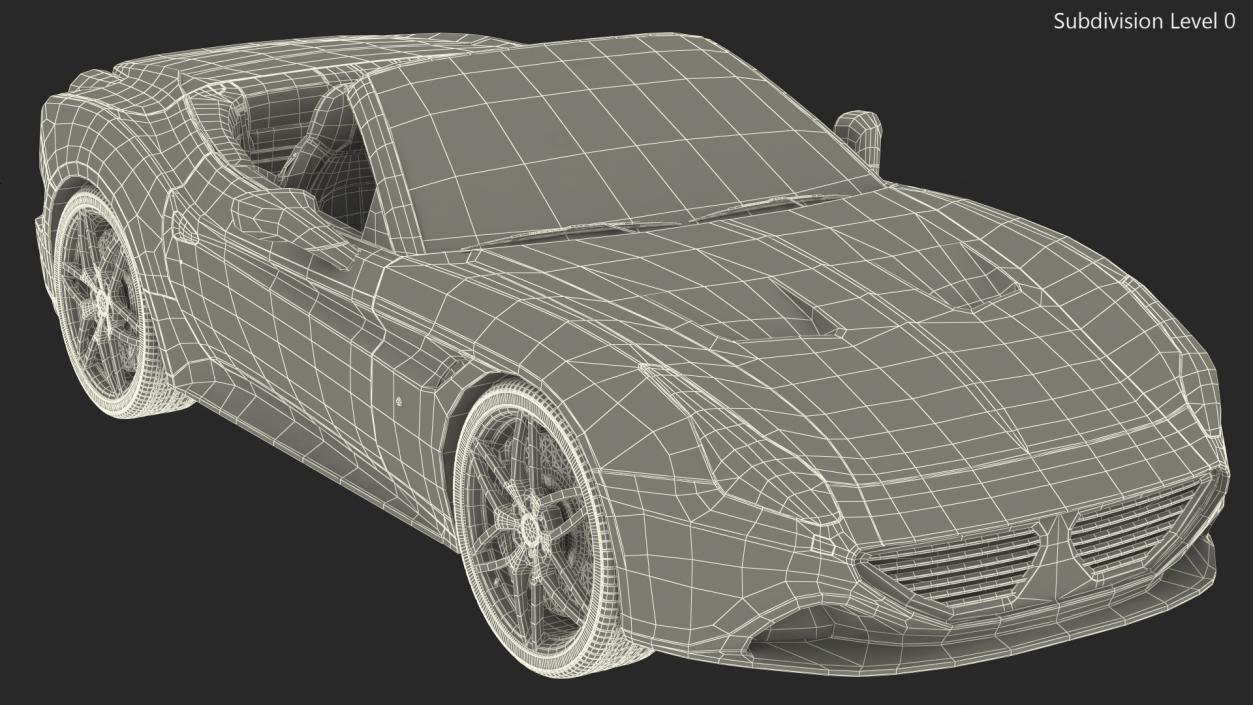 Generic Sport Roadster 2 3D model