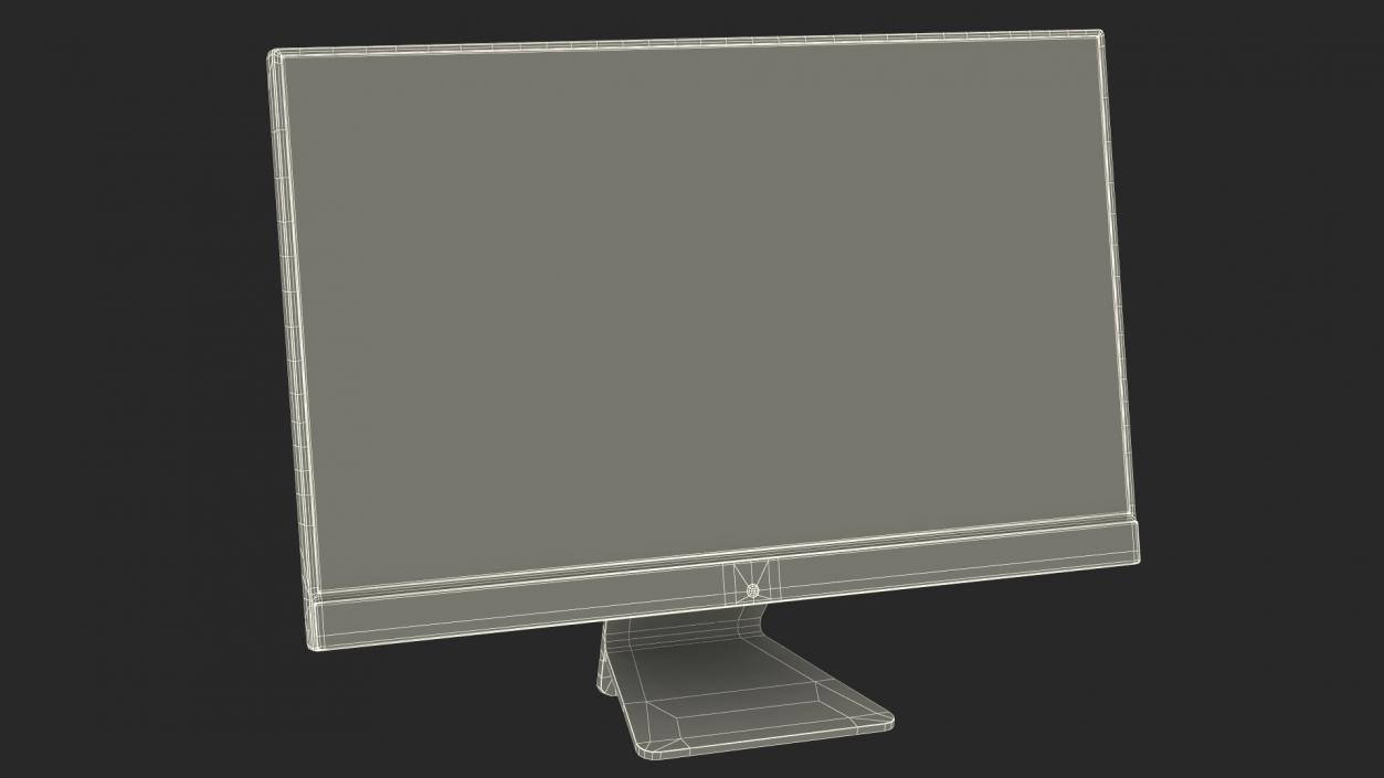 Asus Vivo AiO White Monoblock 3D model