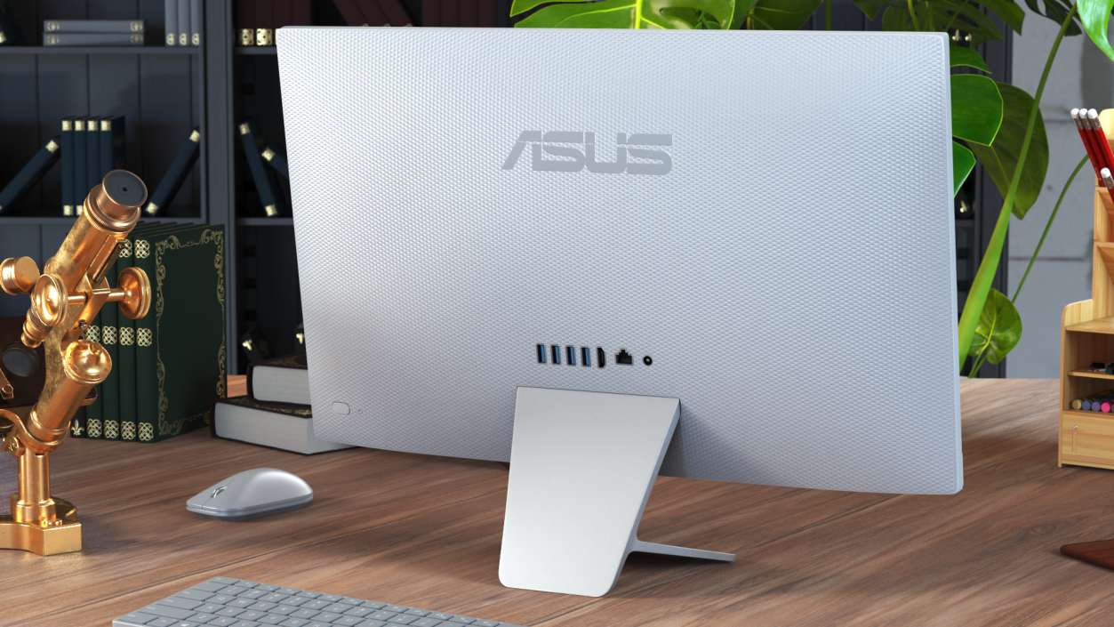 Asus Vivo AiO White Monoblock 3D model