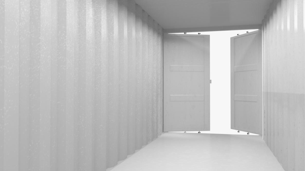 3D model Shipping Cargo Container 48 Ft