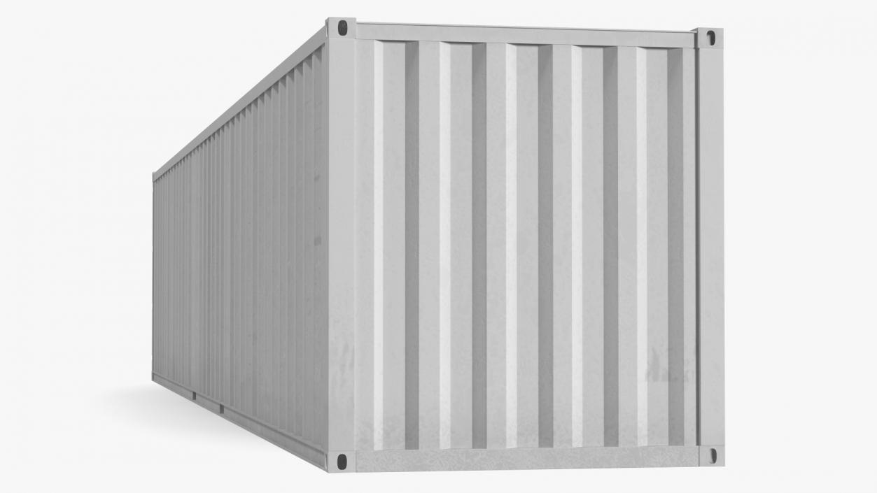 3D model Shipping Cargo Container 48 Ft