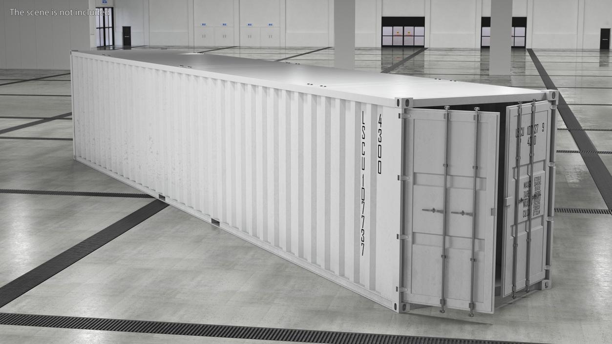 3D model Shipping Cargo Container 48 Ft