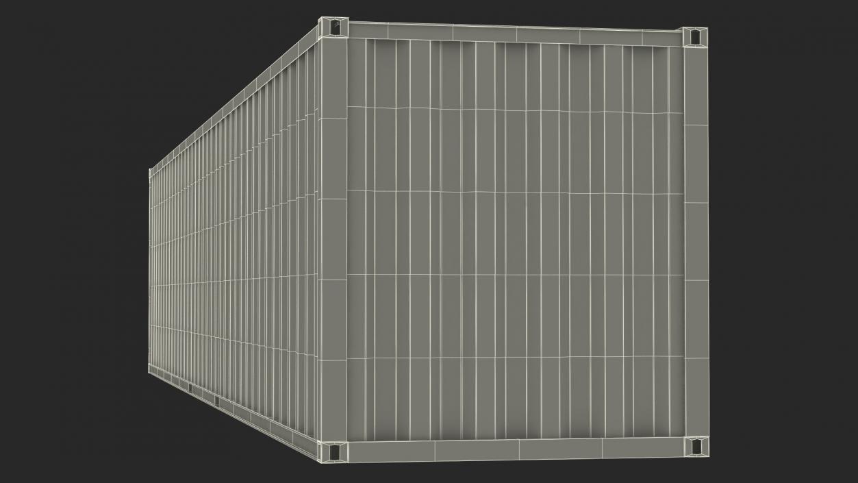 3D model Shipping Cargo Container 48 Ft