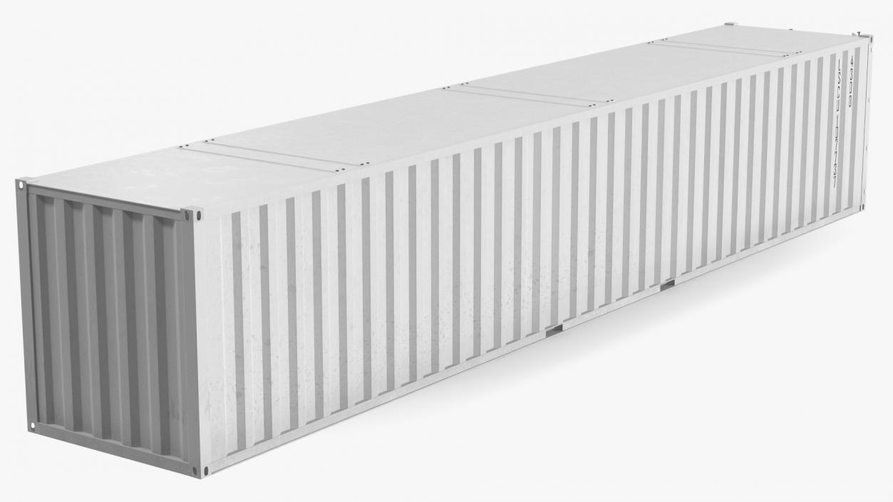 3D model Shipping Cargo Container 48 Ft