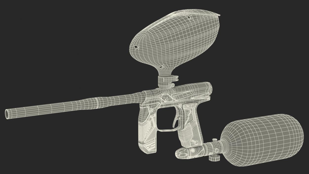 3D model Paintball Equipment Collection