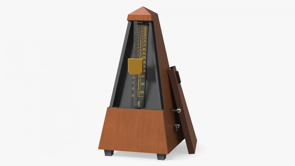 Vintage Metronome 3D