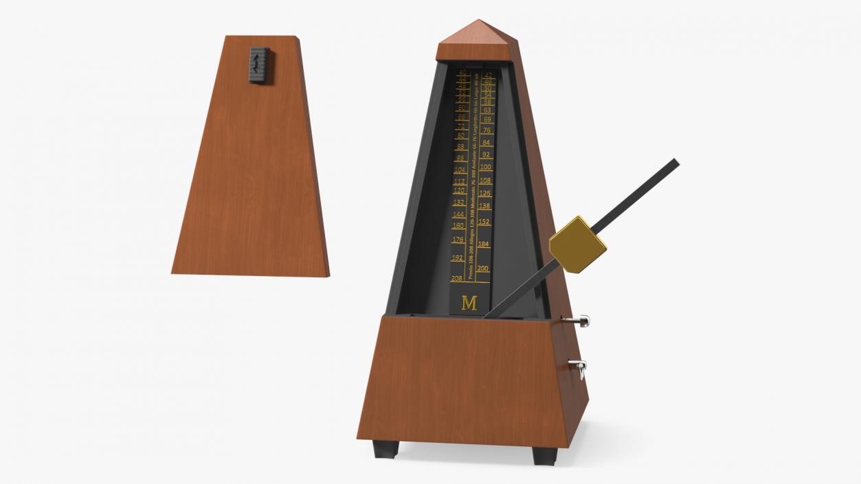 Vintage Metronome 3D