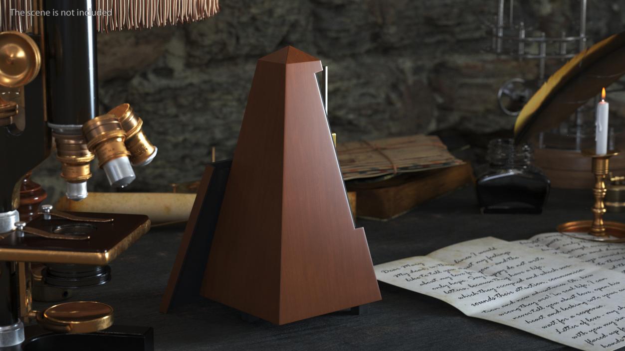 Vintage Metronome 3D