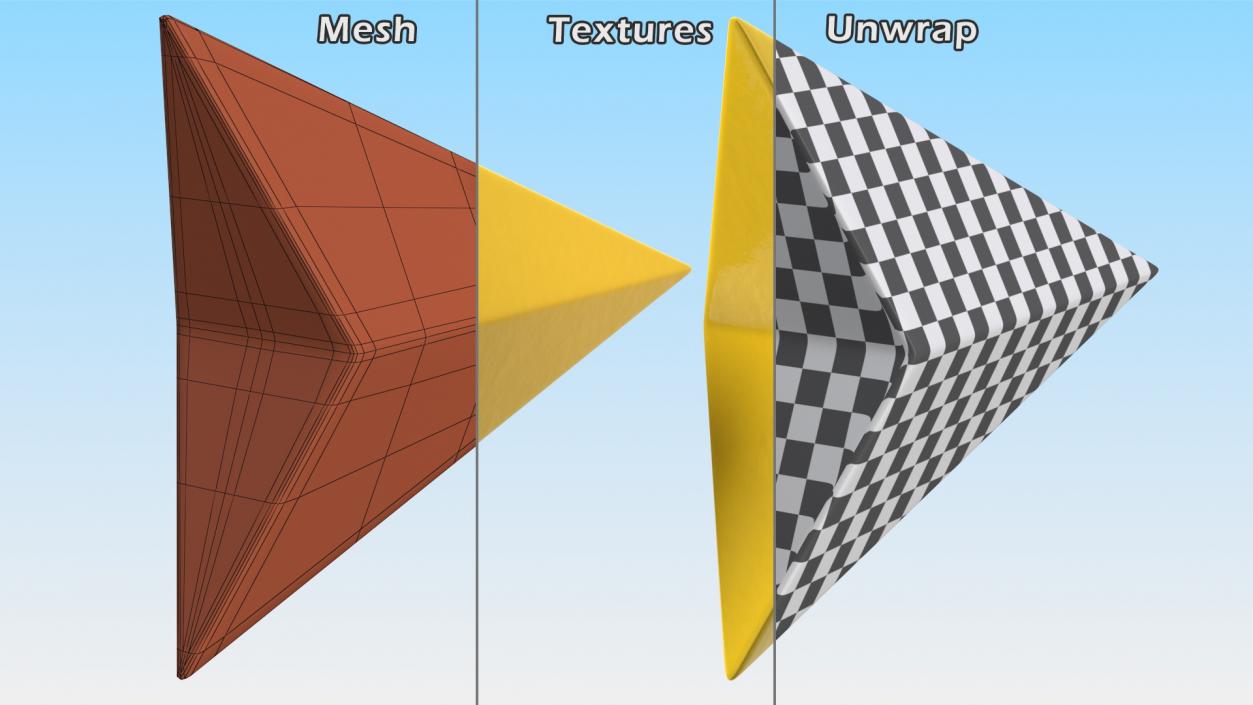 3D model Navigation Map Arrow