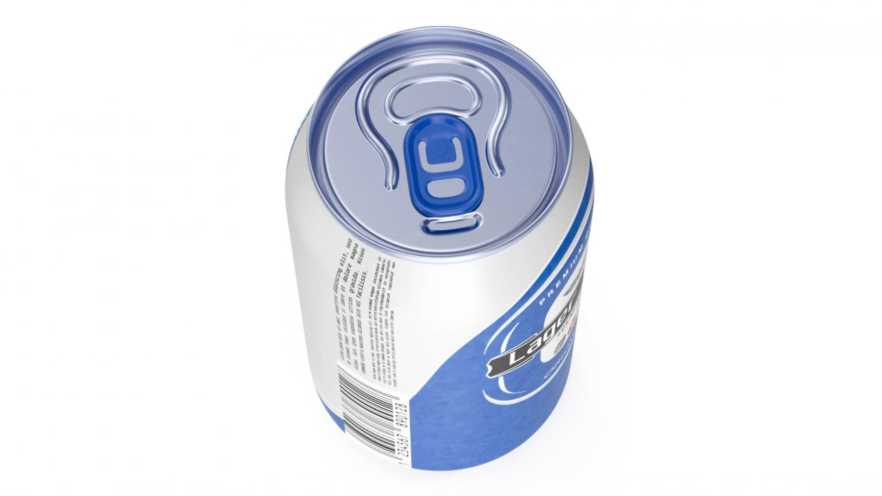 Lager Beer Can 3D model