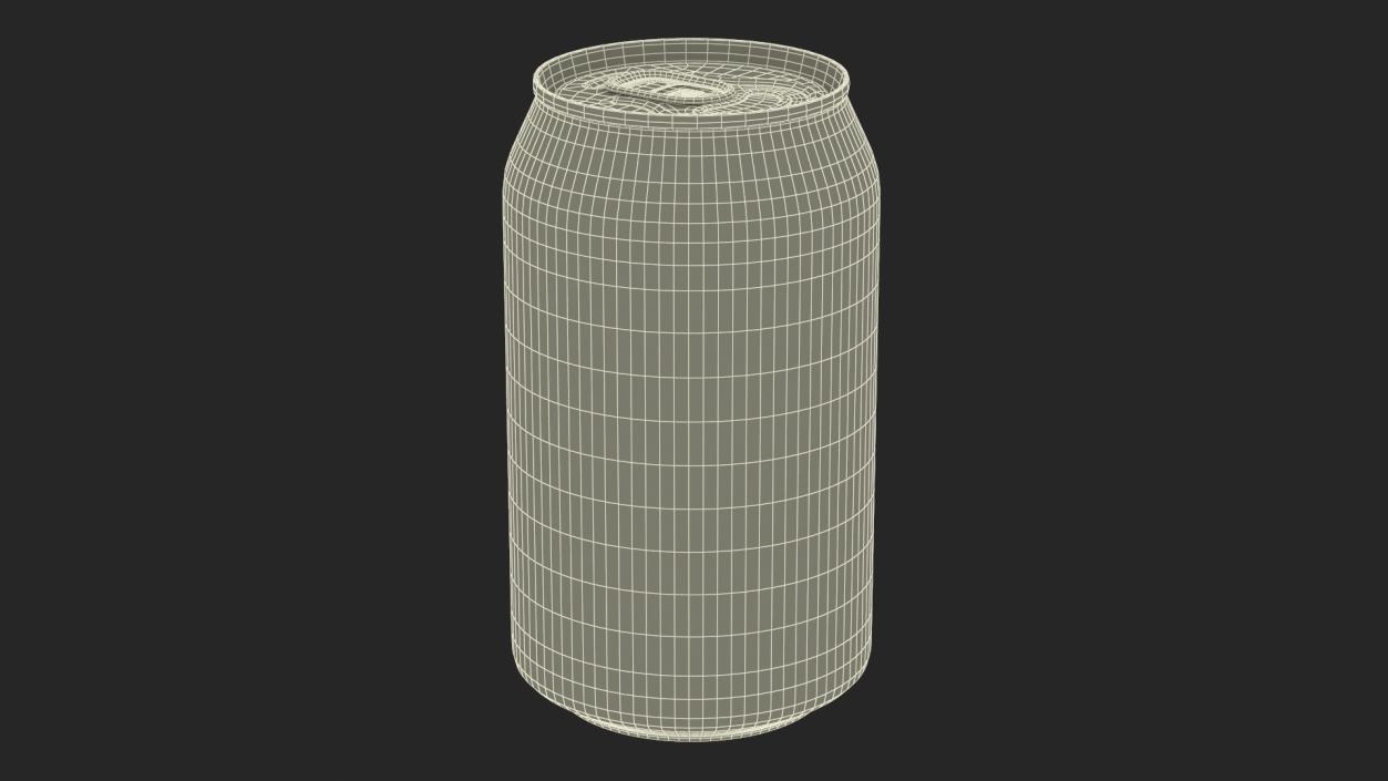 Lager Beer Can 3D model