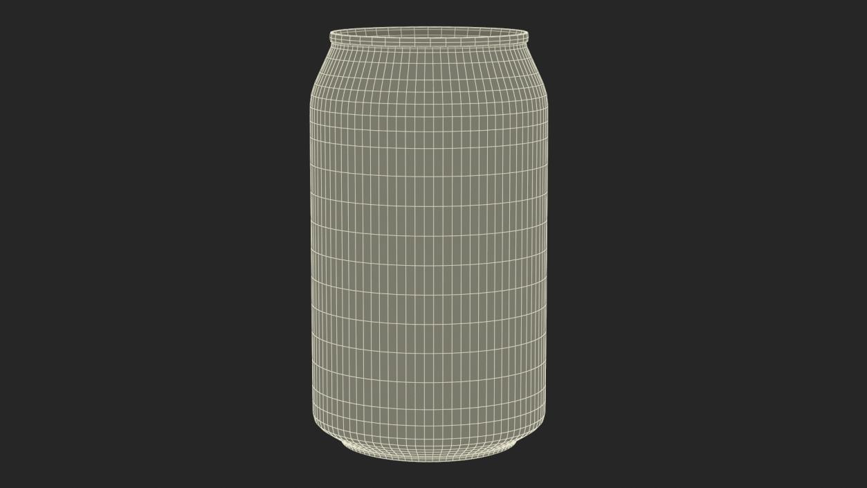 Lager Beer Can 3D model