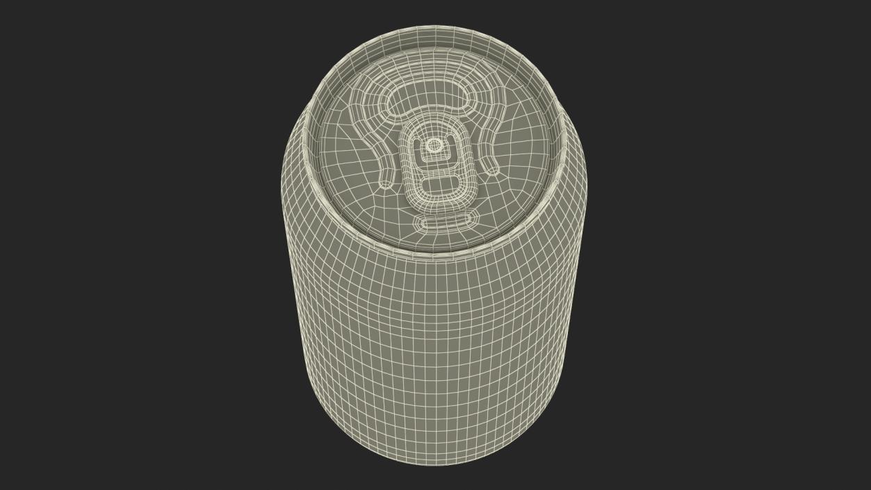 Lager Beer Can 3D model