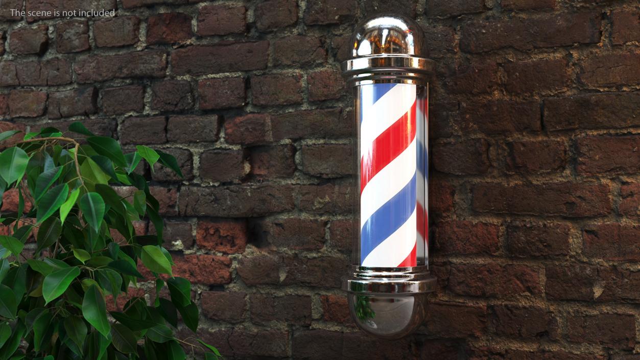 3D Barber Pole Glow