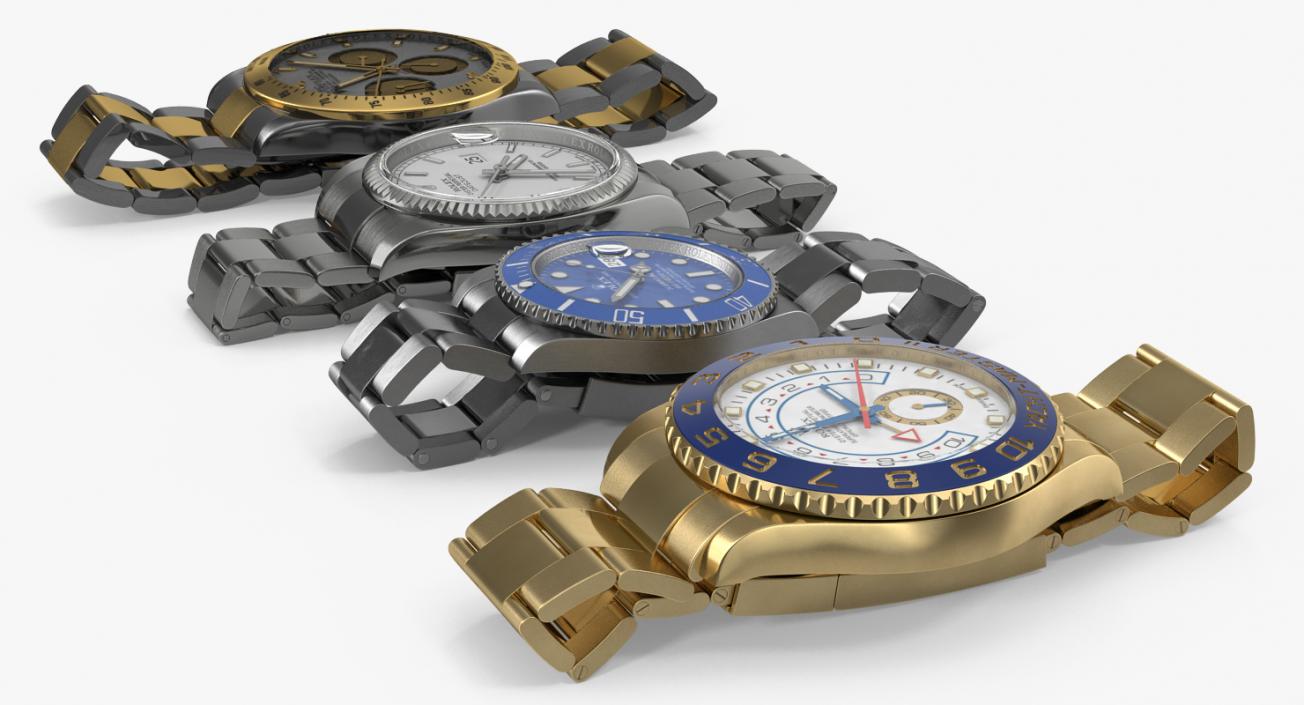 3D Rolex Watches Collection 2