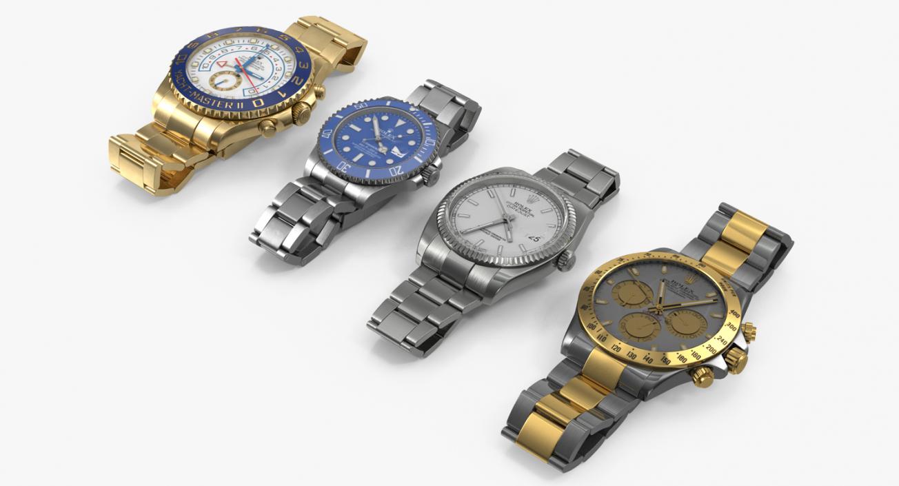 3D Rolex Watches Collection 2