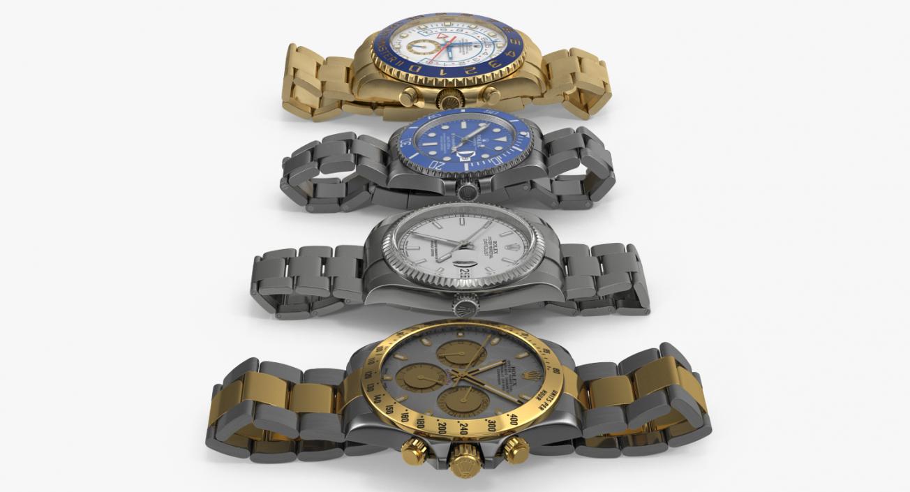 3D Rolex Watches Collection 2