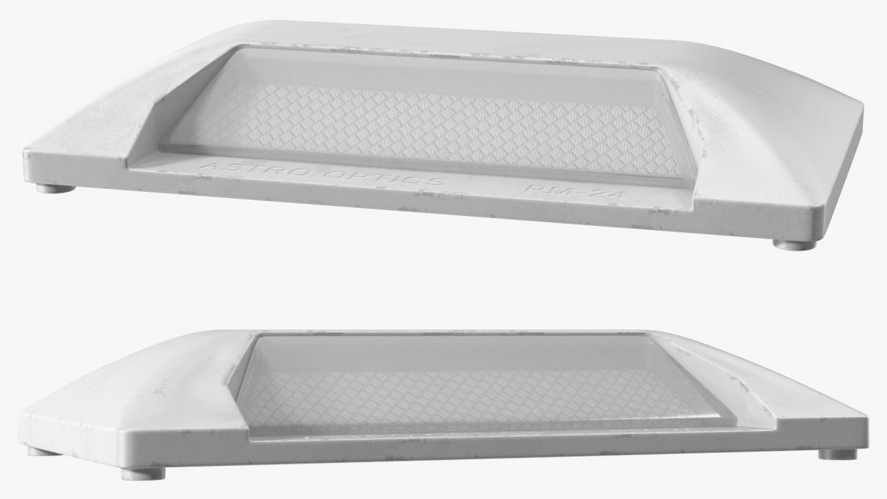 3D model White Road Reflector