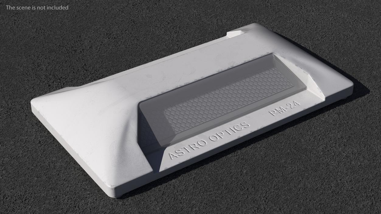 3D model White Road Reflector