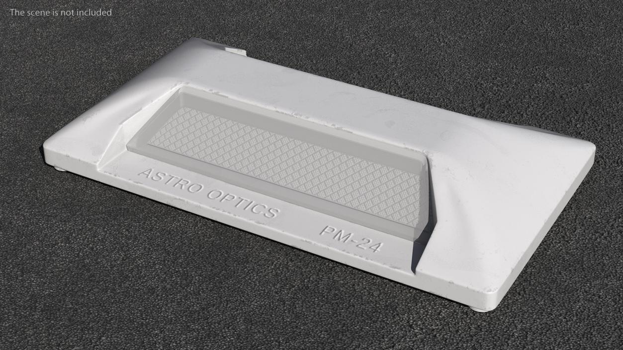 3D model White Road Reflector